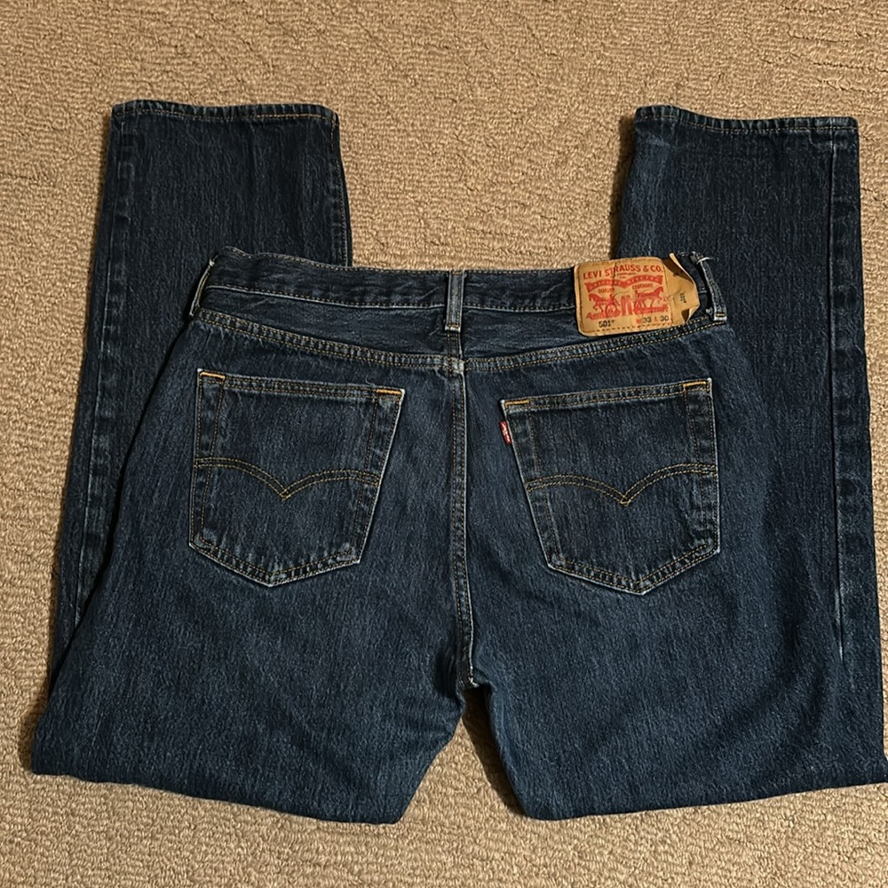 Levi’s 501 Jeans Dark Wash
